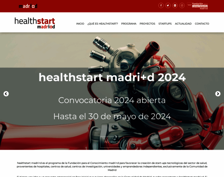 Healthstart.es thumbnail