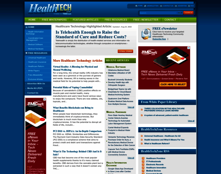 Healthtechzone.com thumbnail