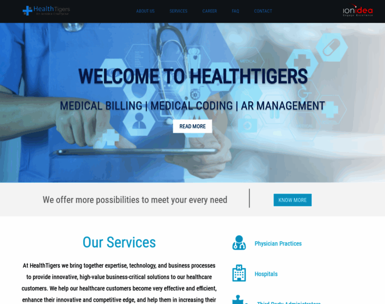 Healthtigers.com thumbnail
