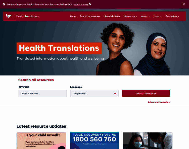 Healthtranslations.vic.gov.au thumbnail