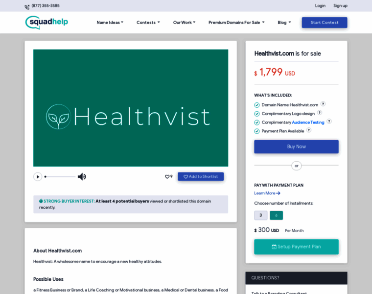 Healthvist.com thumbnail
