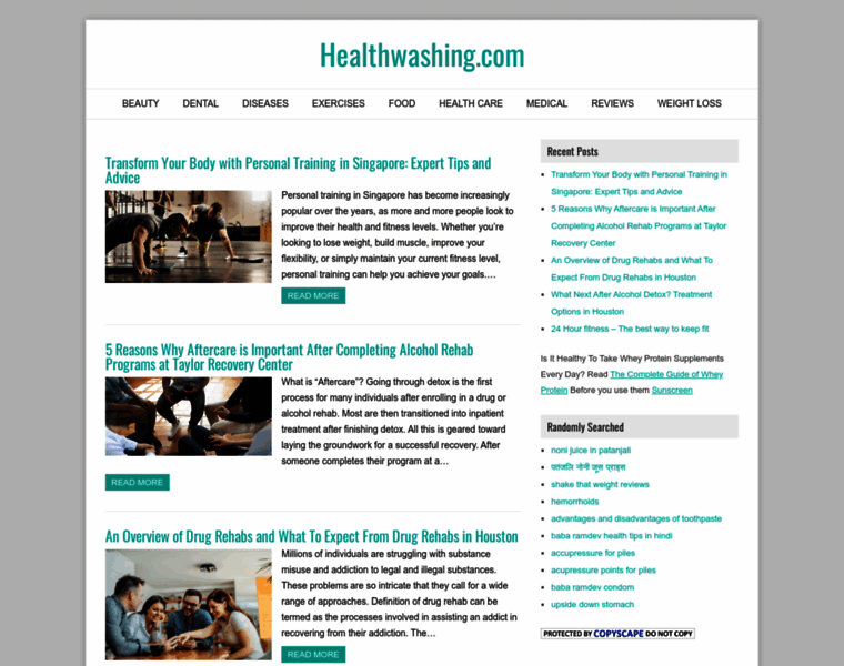 Healthwashing.com thumbnail