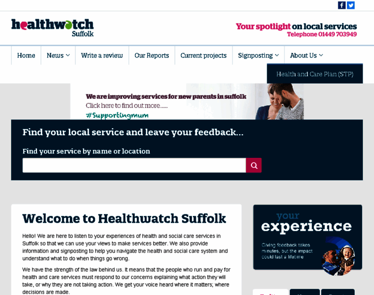 Healthwatchsuffolk.co.uk thumbnail
