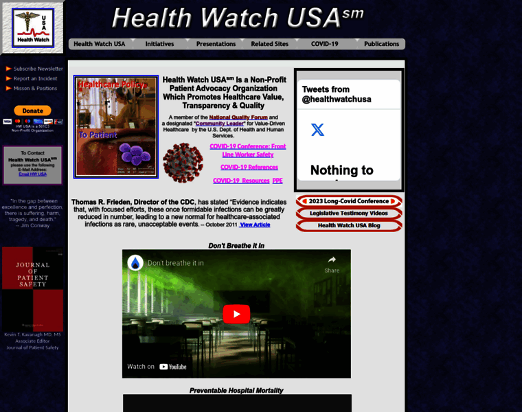 Healthwatchusa.org thumbnail