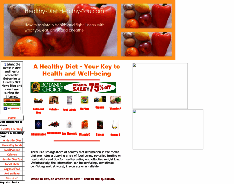 Healthy-diet-healthy-you.com thumbnail