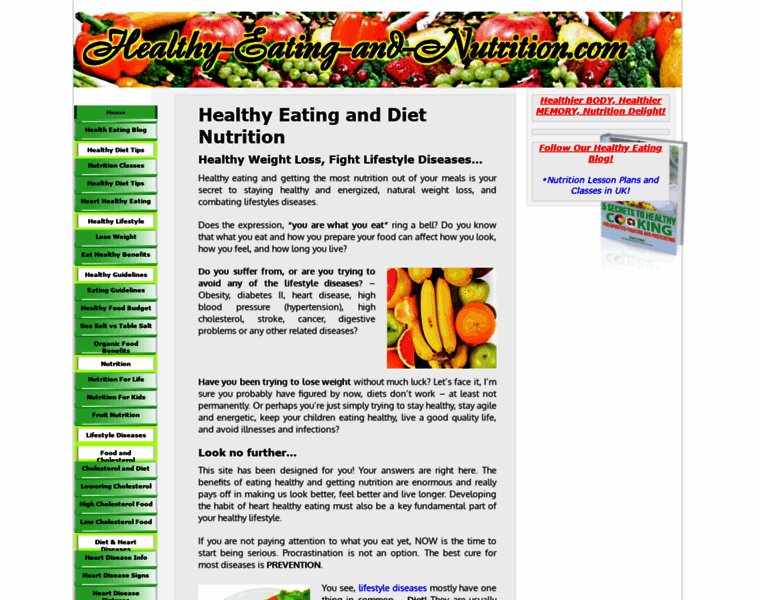 Healthy-eating-and-nutrition.com thumbnail
