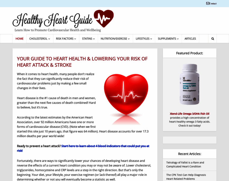 Healthy-heart-guide.com thumbnail