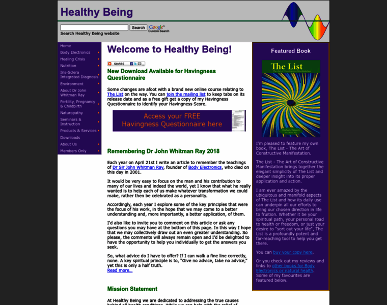 Healthybeing.co.nz thumbnail