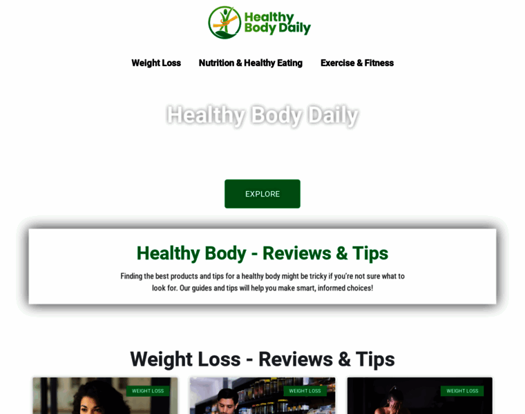 Healthybodydaily.com thumbnail