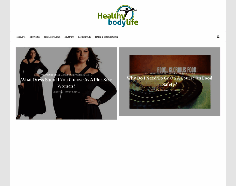 Healthybodylife.com thumbnail