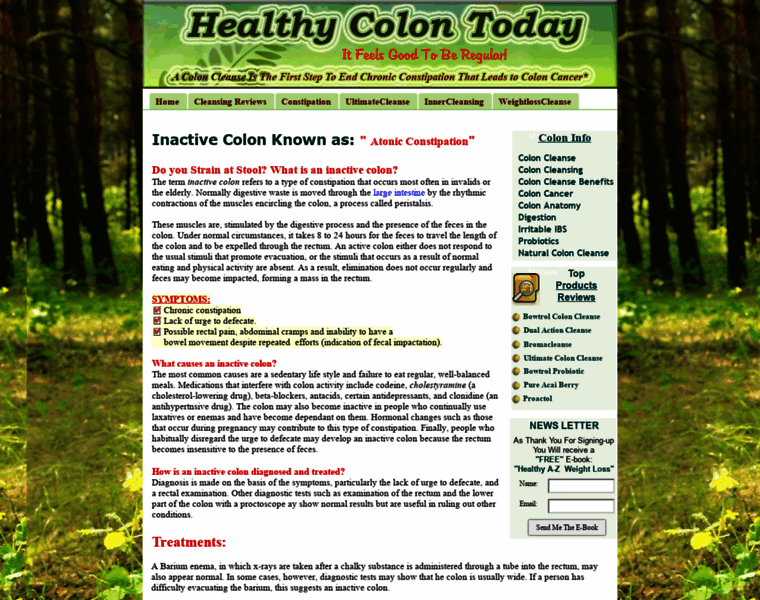 Healthycolontoday.com thumbnail