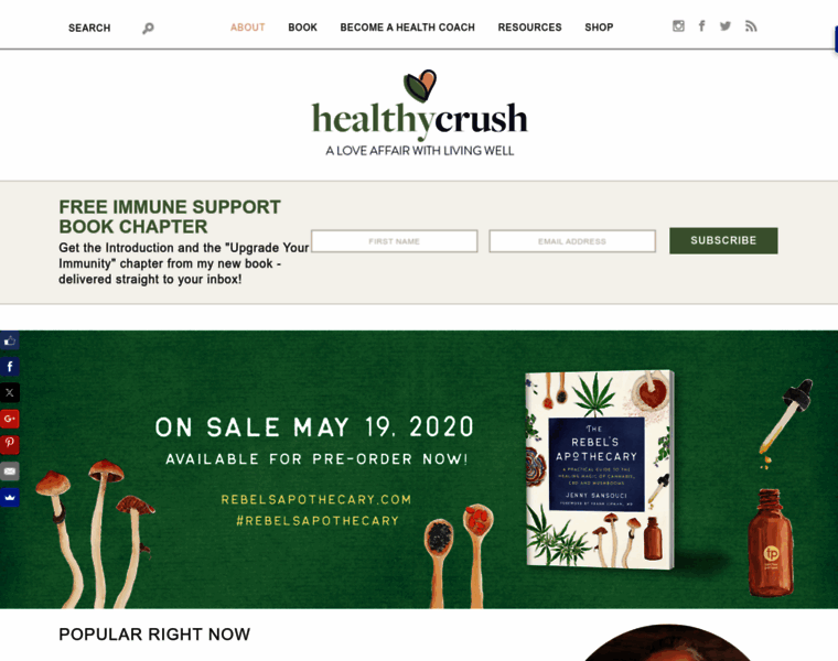 Healthycrush.com thumbnail