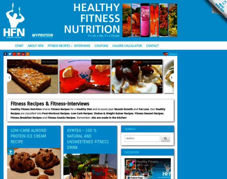 Healthyfitnessnutrition.com thumbnail
