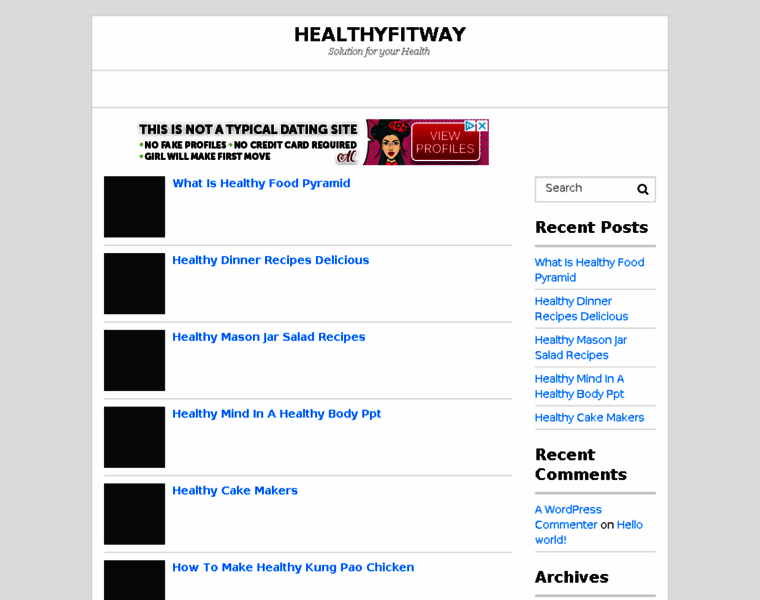 Healthyfitway.xyz thumbnail