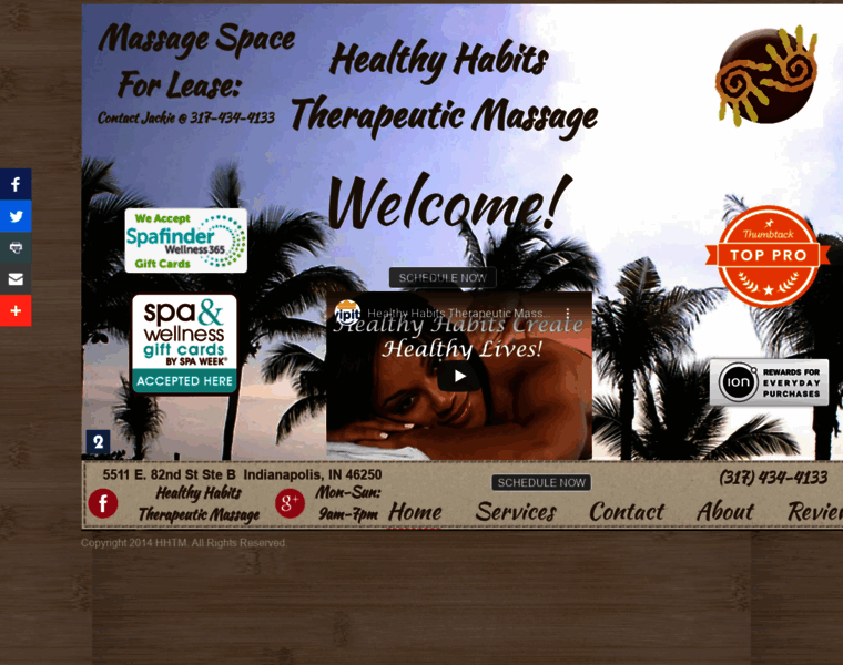 Healthyhabitstherapeuticmassage.com thumbnail