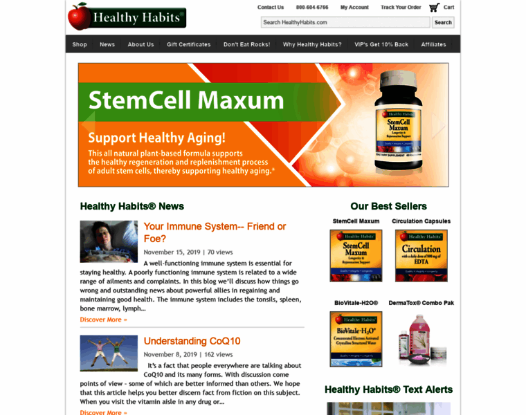 Healthyhabitsweb.com thumbnail