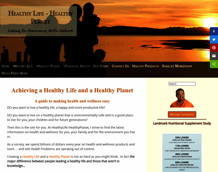 Healthylife-healthyplanet.com thumbnail