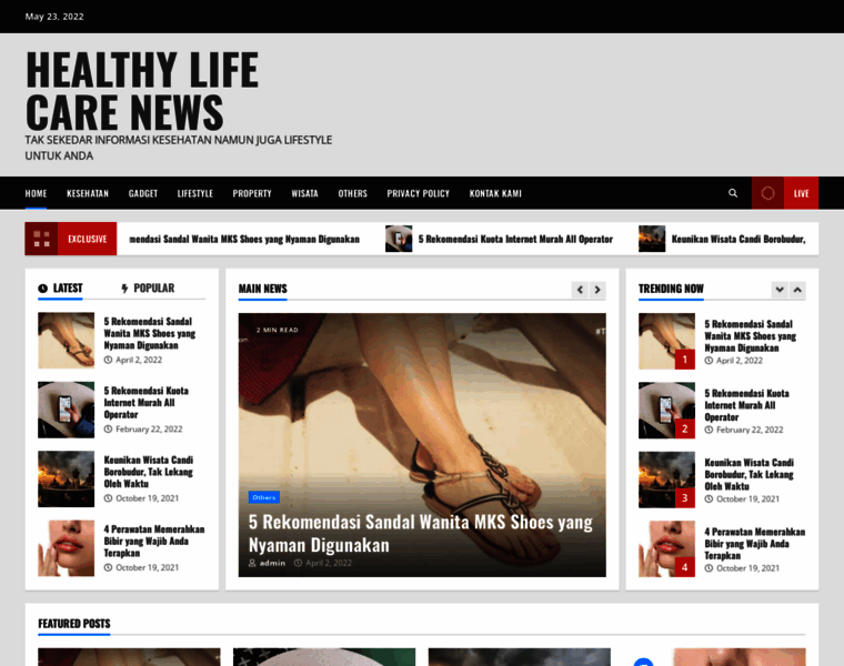 Healthylifecarenews.com thumbnail