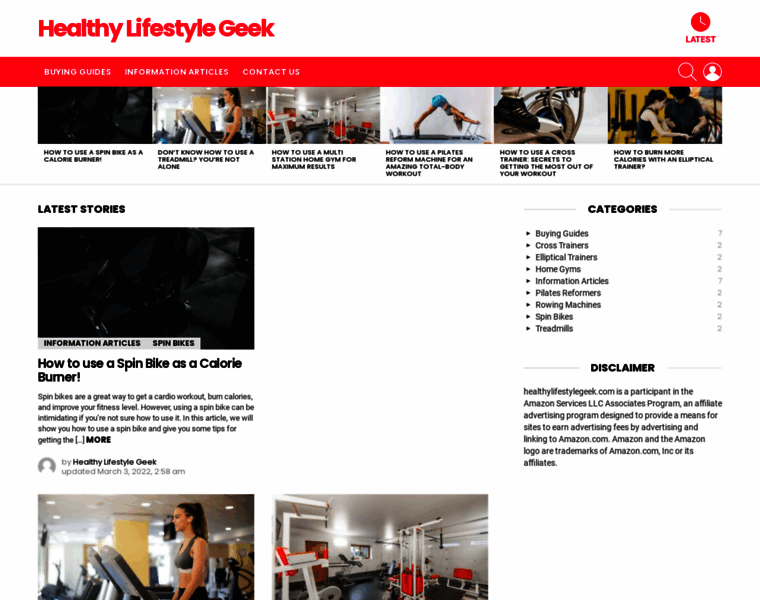Healthylifestylegeek.com thumbnail