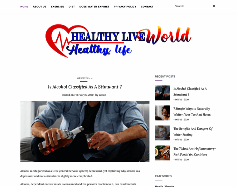 Healthyliveworld.com thumbnail