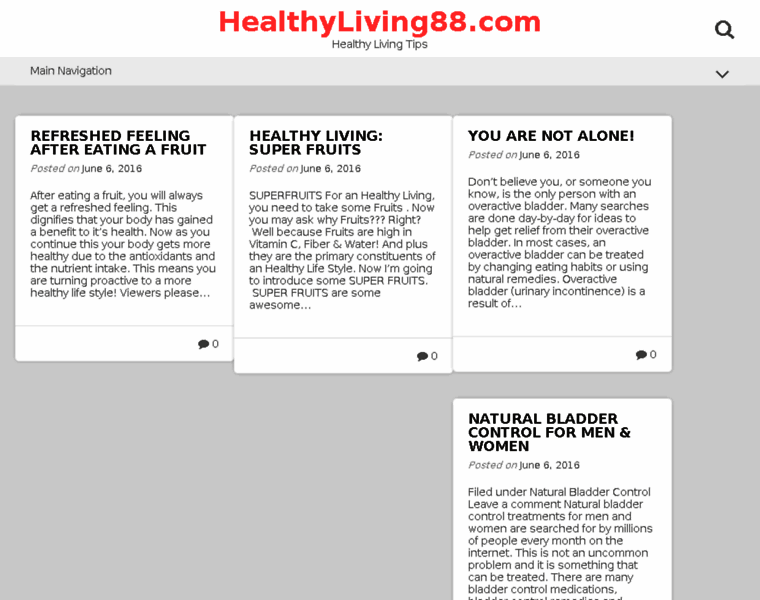 Healthyliving88.com thumbnail