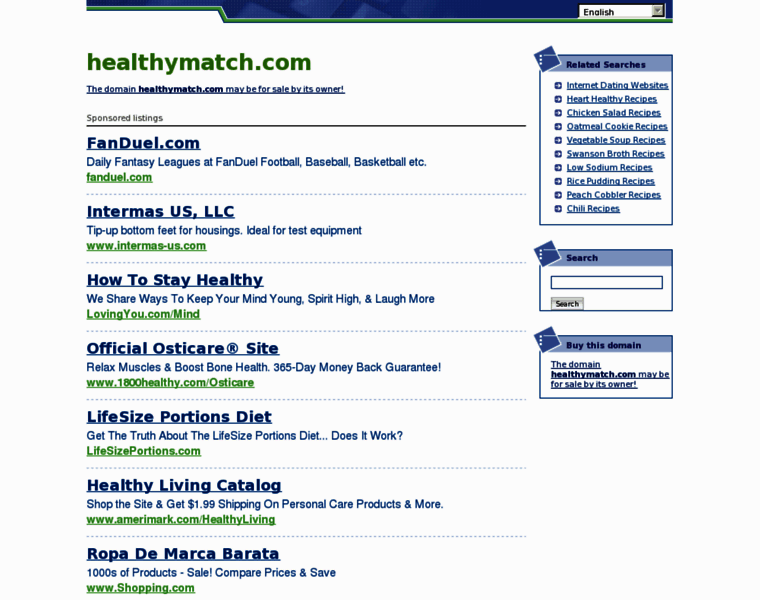 Healthymatch.com thumbnail