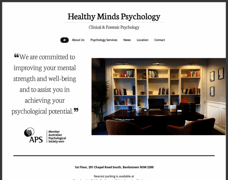 Healthymindspsychology.com.au thumbnail