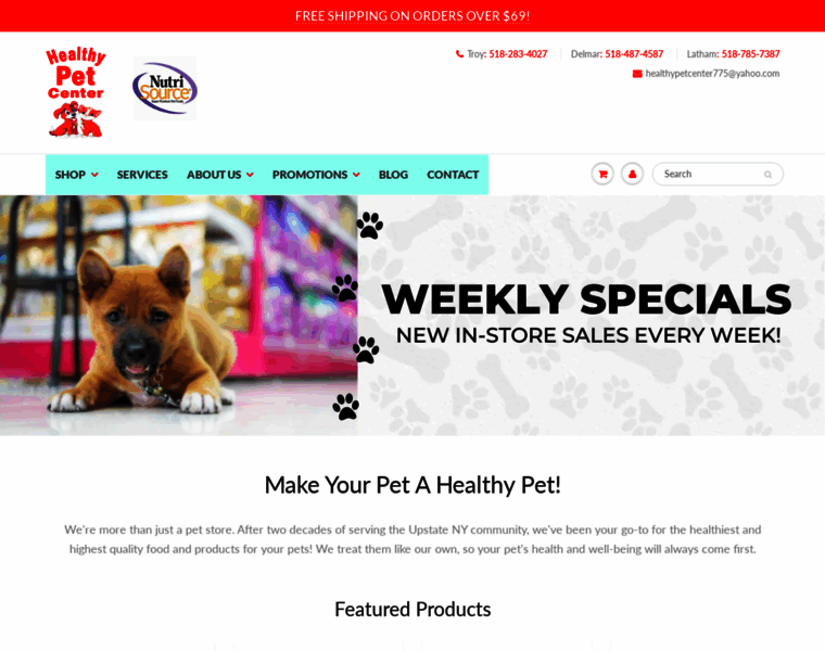 Healthypetcenters.com thumbnail