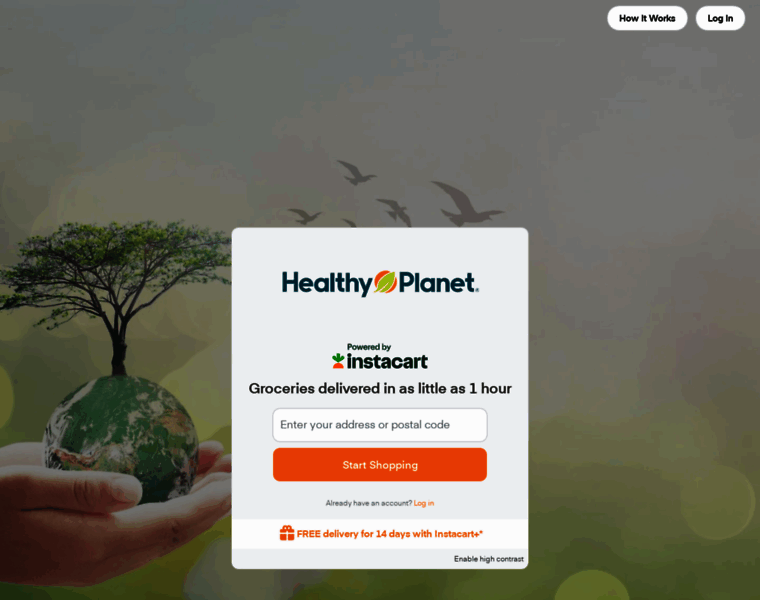 Healthyplanet.instacart.com thumbnail