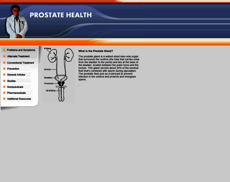 Healthyprostate.org thumbnail