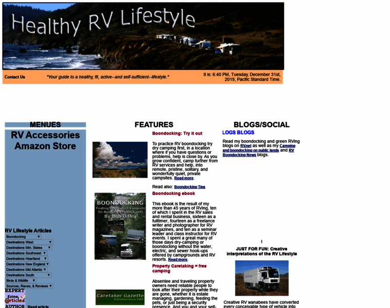 Healthyrvlifestyle.com thumbnail