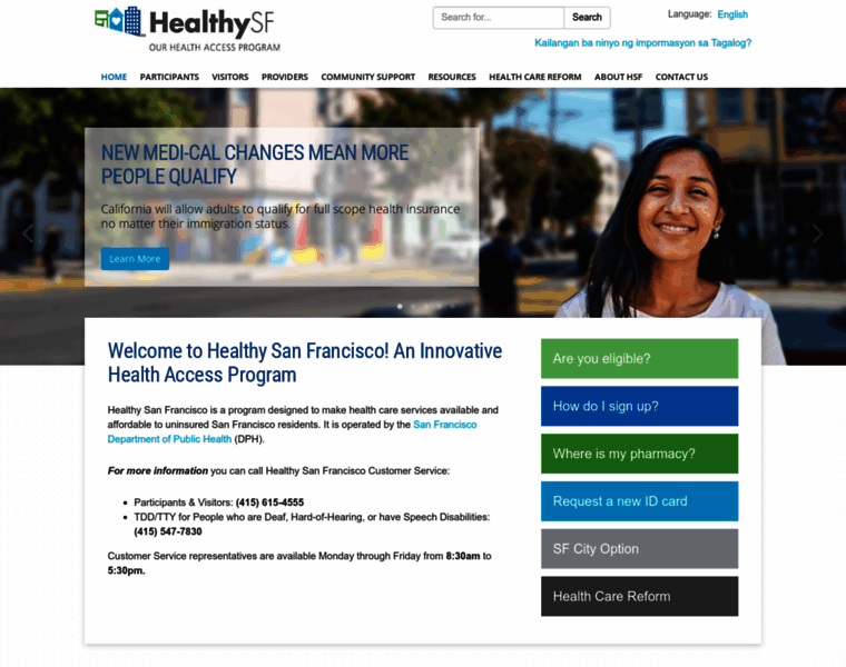 Healthysanfrancisco.org thumbnail