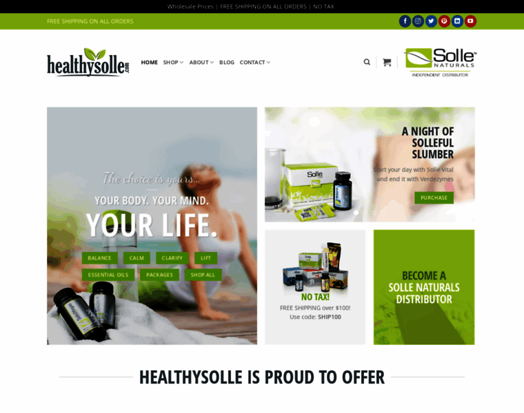 Healthysolle.com thumbnail