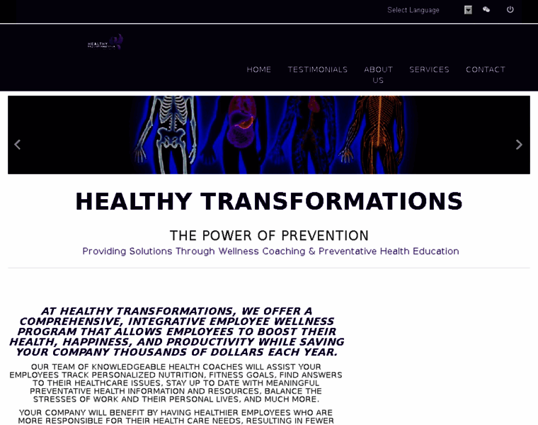 Healthytransform.com thumbnail