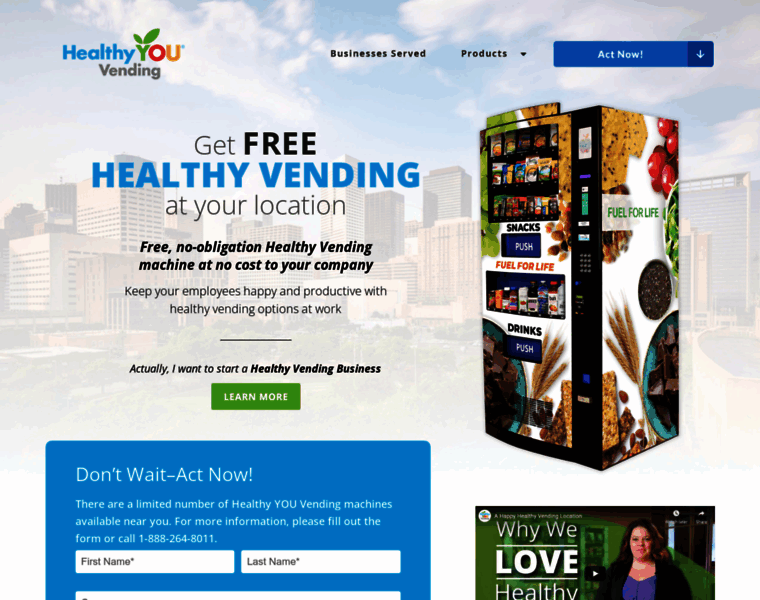 Healthyvendingatwork.com thumbnail Healthyvendingatwork.com thumbnail