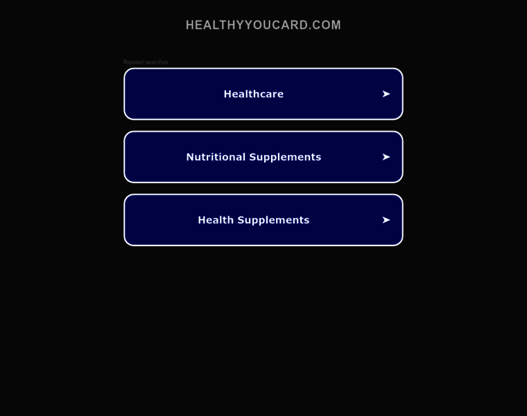 Healthyyoucard.com thumbnail