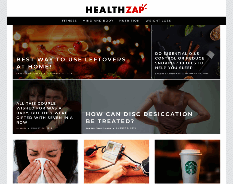 Healthzap.co thumbnail