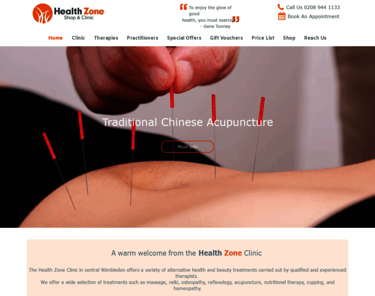 Healthzoneclinic.co.uk thumbnail