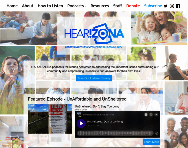 Heararizona.org thumbnail