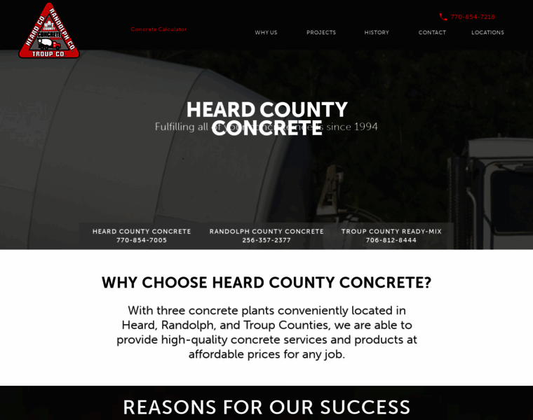 Heardcountyconcrete.com thumbnail