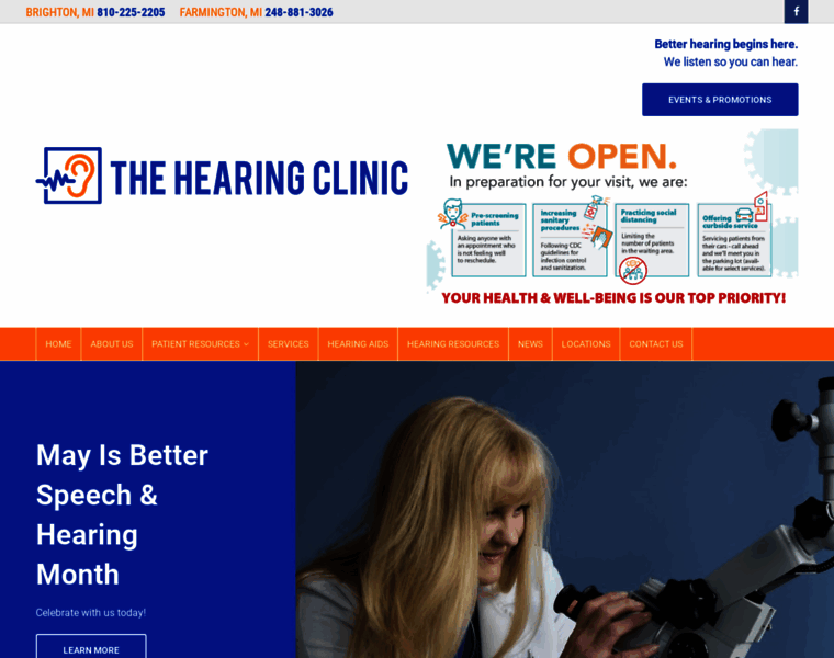Hearingcliniconline.com thumbnail