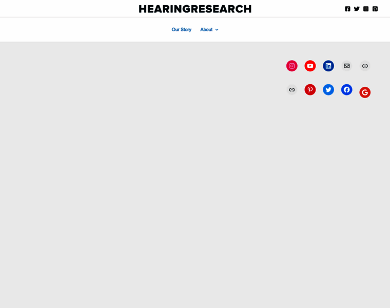 Hearingresearch.org thumbnail