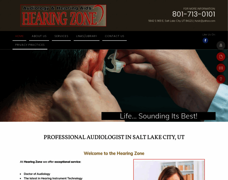 Hearingzonesaltlake.com thumbnail