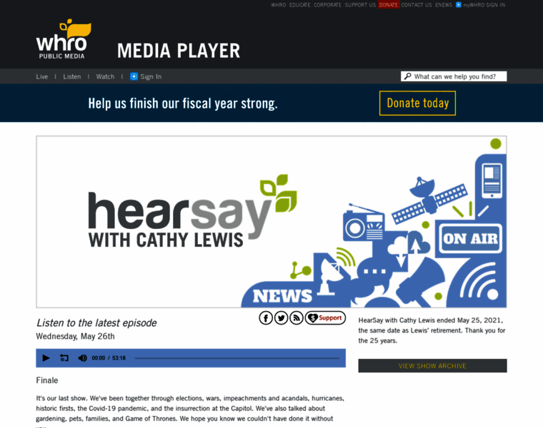 Hearsay.org thumbnail