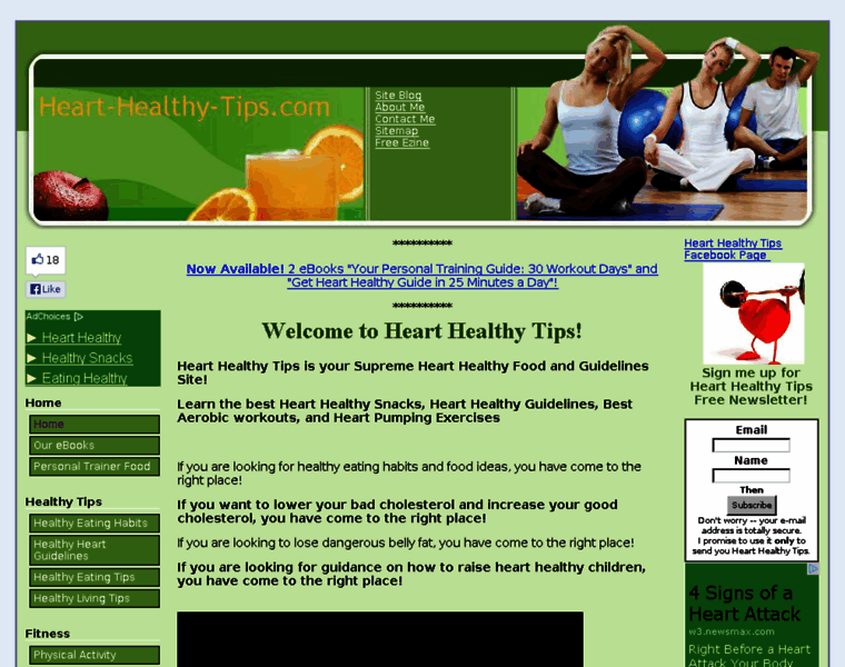 Heart-healthy-tips.com thumbnail