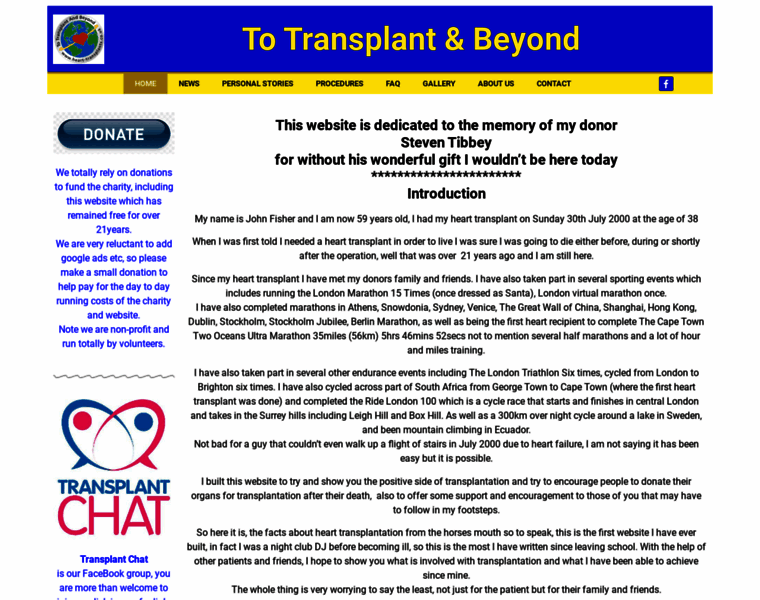 Heart-transplant.co.uk thumbnail