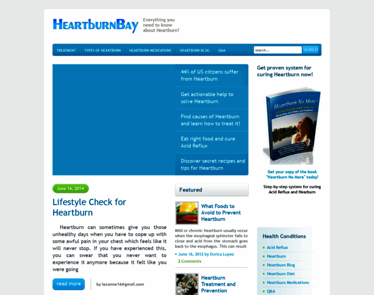 Heartburnbay.com thumbnail
