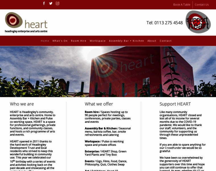Heartcentre.org.uk thumbnail