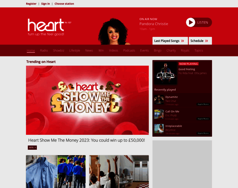 Heartfm.com thumbnail