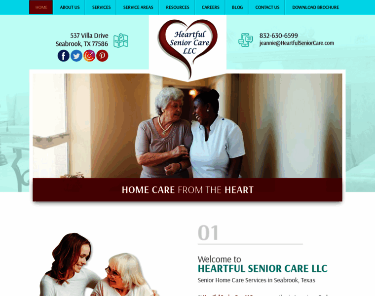 Heartfulseniorcare.com thumbnail